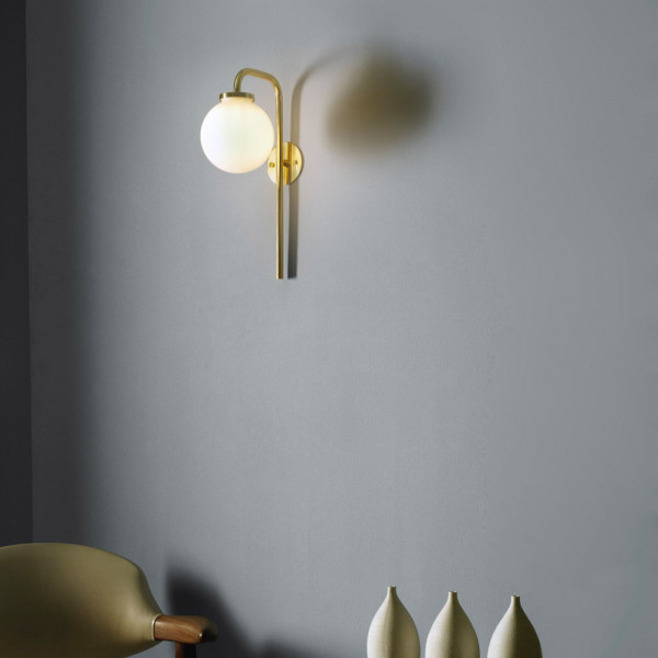 BIG BULB OPAL WALL LIGHT by CTO Lighting 15068