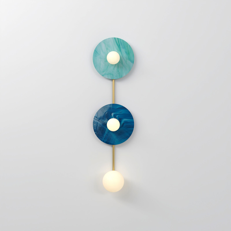 APPLIQUE DISC AND SPHERE GLASS by Atelier Areti 18375