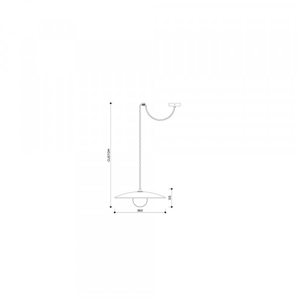 SUSPENSION CERAMIC SCONE 36 by Contain 20996