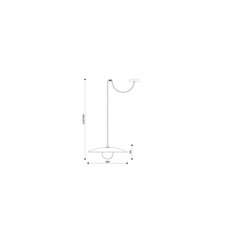 SUSPENSION CERAMIC SCONE 36 by Contain 20996