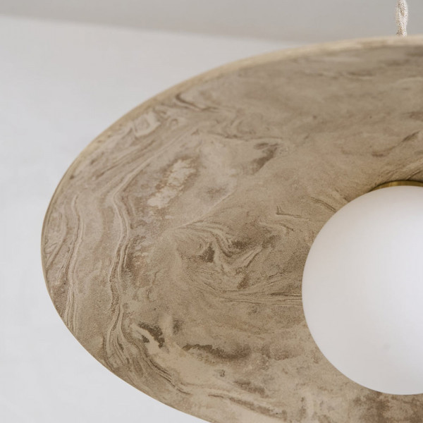 CERAMIC SCONE PENDANT 36 by Contain 20999