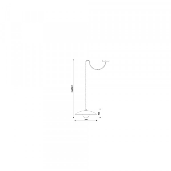 SUSPENSION CERAMIC SCONE 26 by Contain 21026