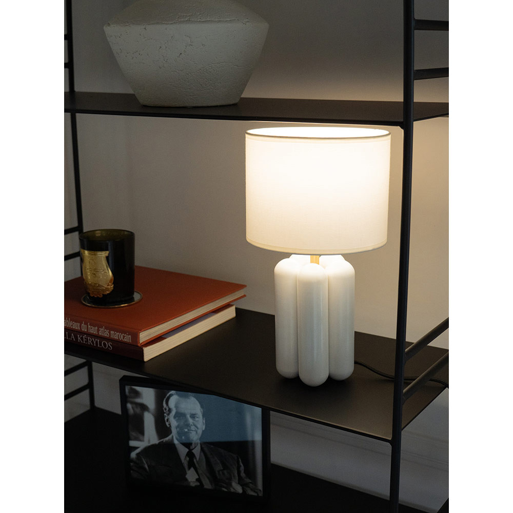 CREAM CHARLOTTE LAMP by Cosin 21507