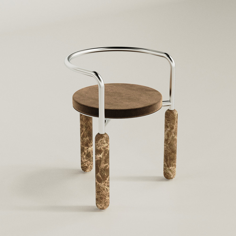 MALMOUSQUE CHAIR by Mickael Koska 22555 MALMOUSQUE CHAIR by Mickael Koska 22555