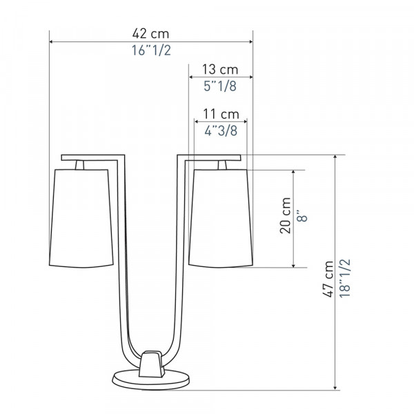 LAMPE DE TABLE GUSTAVE by Objet Insolite 28350