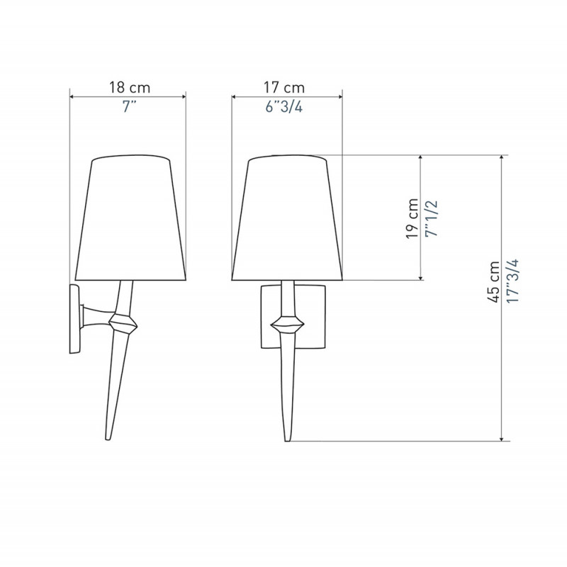 ADAM WALL LIGHT by Objet Insolite 28358