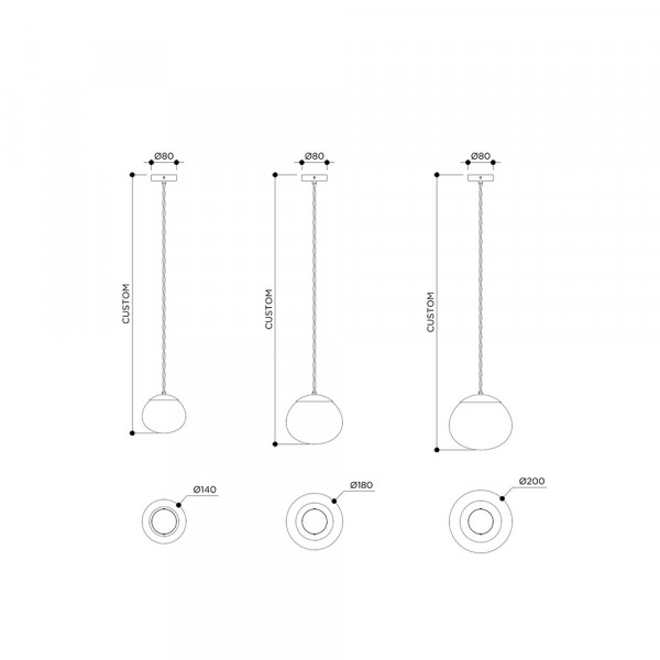 SUSPENSION SALTY BALL by Contain 29320