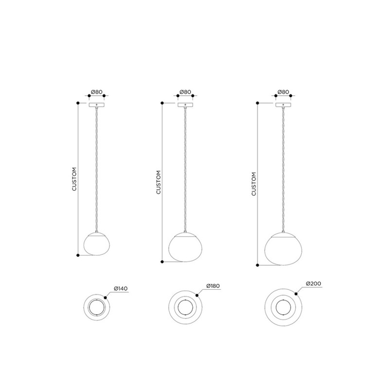 SUSPENSION SALTY BALL by Contain 29320