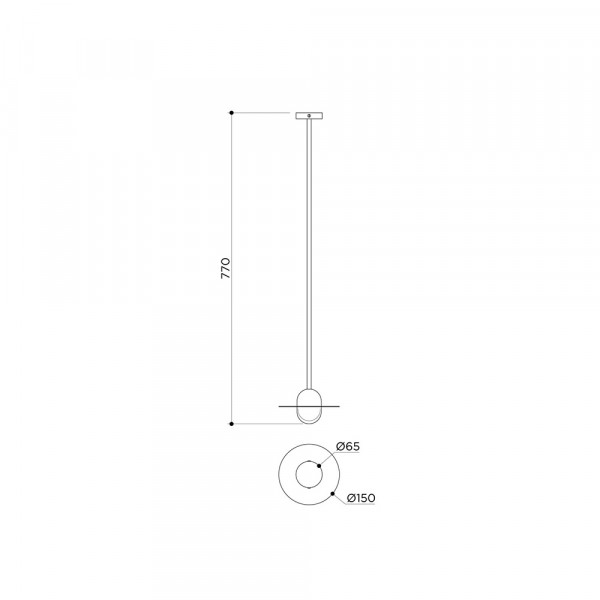 SUSPENSION ALBA TUBE by Contain 29437