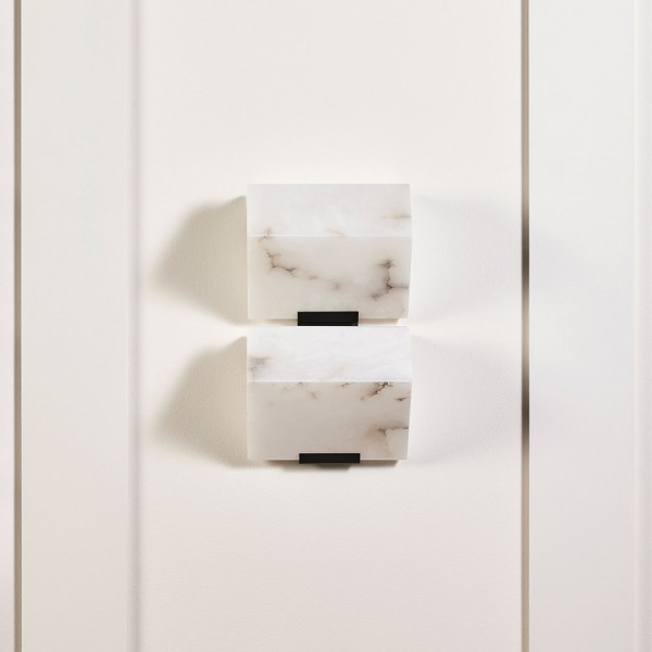 DOUBLE BLOC AUVENT 185 WALL LIGHT by Galerie MCDE