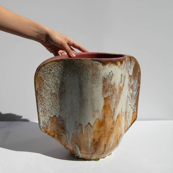 FROZEN LANDSCAPE VASE by Claudia Cauville
