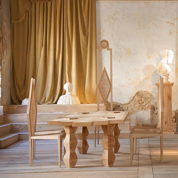 MESA ALTO PALÁCIO TABLE by Policronica