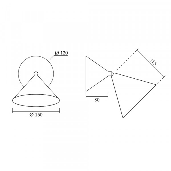 CONE WALL LIGHT by Atelier Areti 10031