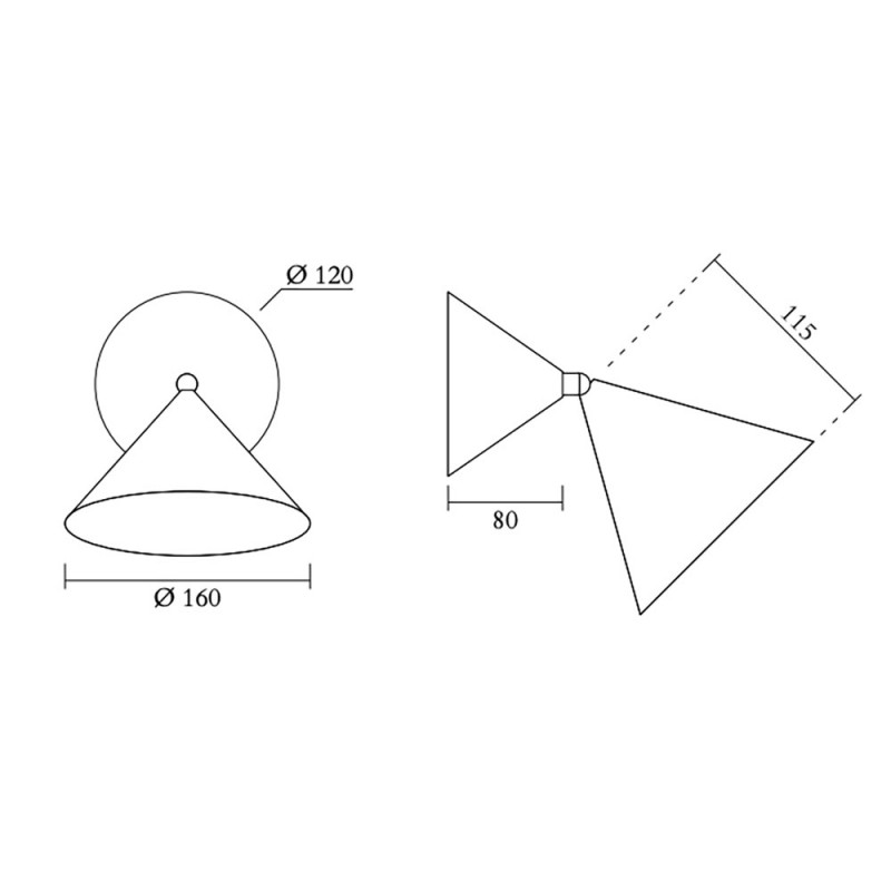 CONE WALL LIGHT by Atelier Areti 10031